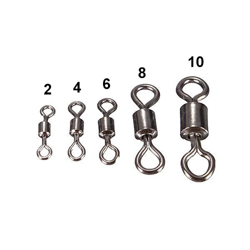 100 шт. Сверхмощный подшипник для рыболовного бочонка Вращающийся Поворотный