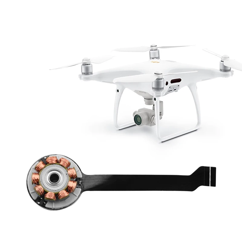 Semi-acabado do Braço de Balancim da Guinada do Cardan do Motor das Peças de Reparo do Drone do Motor da Y-linha Central para Dji Suporte Peças Reparo do Drone Motor da Y-linha Phantom 4 das de