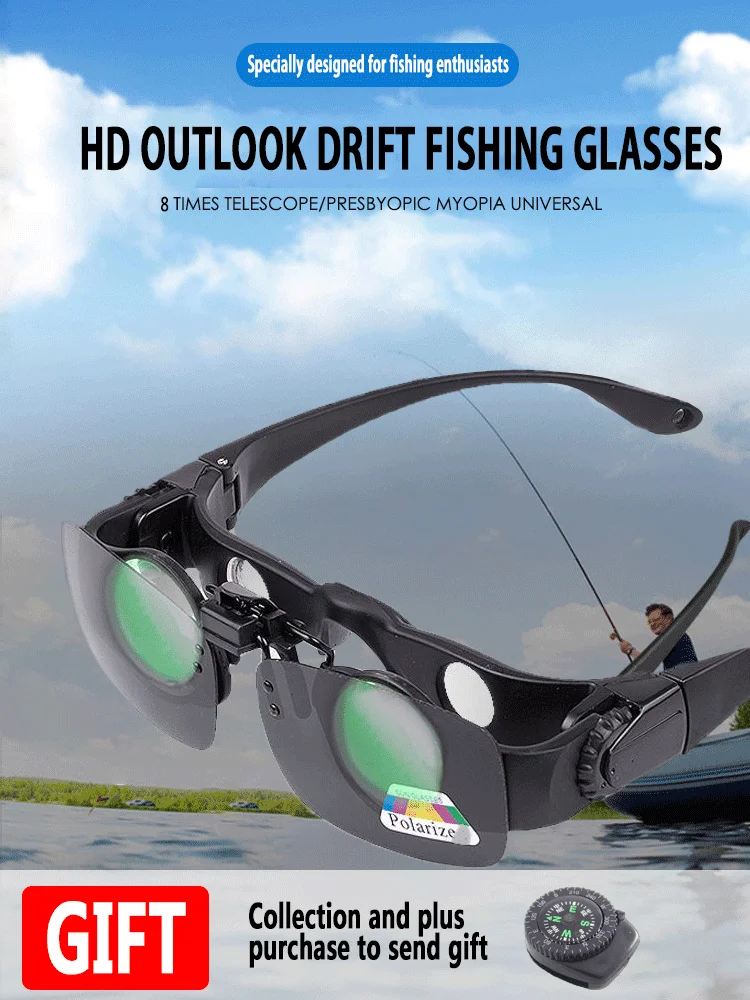 Мощный бинокль профессиональный портативный для слабосветильник освещения