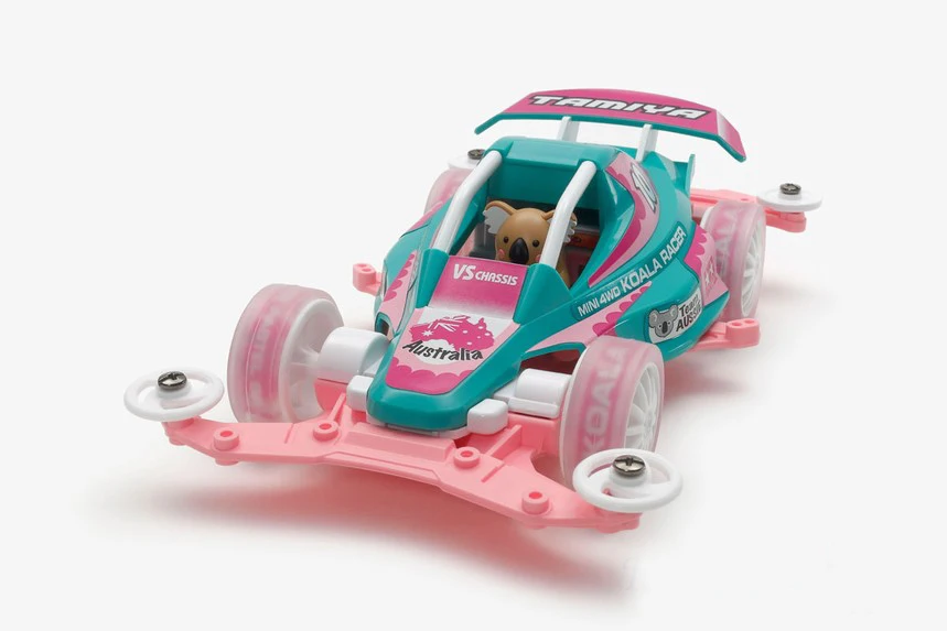 1 шт. 95502 Tamiya Mini 4WD Koala Racer Special VS шасси розового цвета|Детали и аксессуары| |