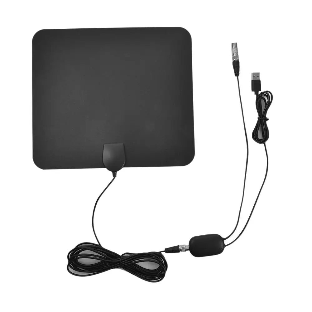 Цифровая ТВ антенна HDTV мини HD 1080P с плоским сигналом усилитель цифрового для