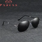 Очки-авиаторы Psacss поляризационные для мужчин и женщин, классические солнцезащитные, в винтажной оправе из сплава, брендовые дизайнерские, для вождения и рыбалки