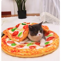new style cat dog bed funny mat removable and washable blanket cute cozy cat mat sleeping beds warm durable pet dog cushion