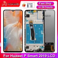 6 21 for huawei p smart 2019 lcd pot lx1 l21 display screen pot lx3 lcd touch digitizer assembly parts p smart 2019 display