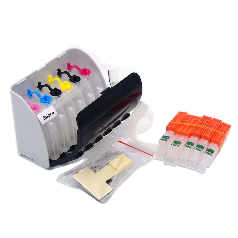

5Color PGI-480 CLI-481Ciss System for Canon PIXMA TS6140 TR7540 TR8540 Printer with chip