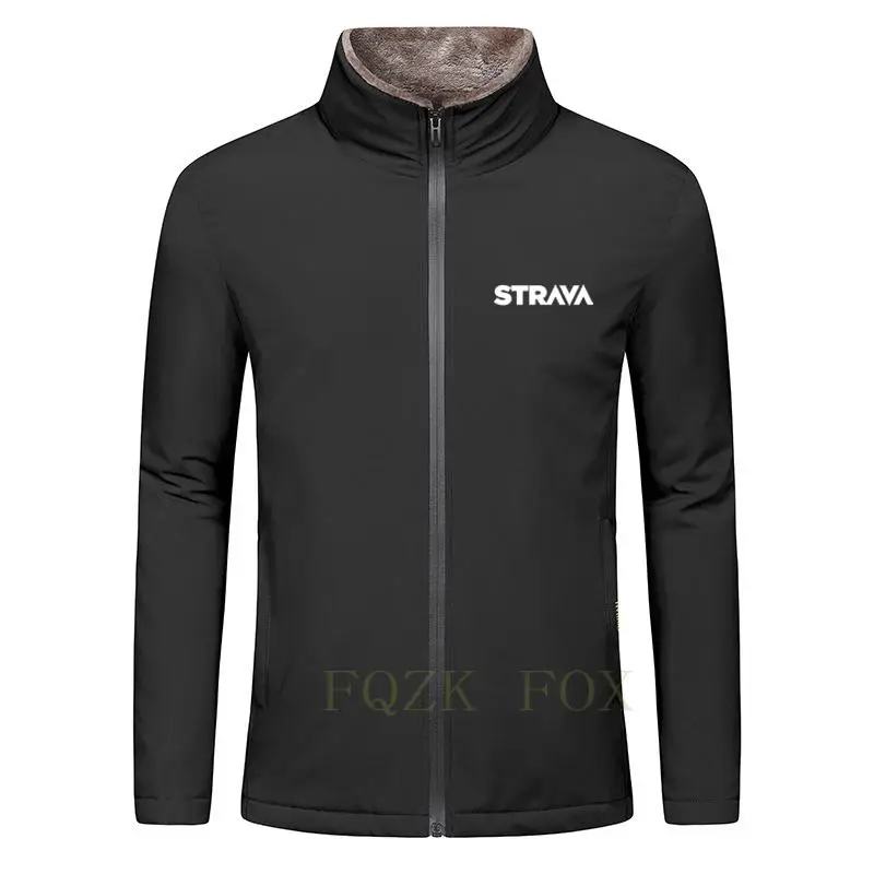 

Толстая мужская зимняя куртка Strava, велосипедная ветровка для мужчин, одежда для горного велосипеда, термальная велосипедная куртка для гор...
