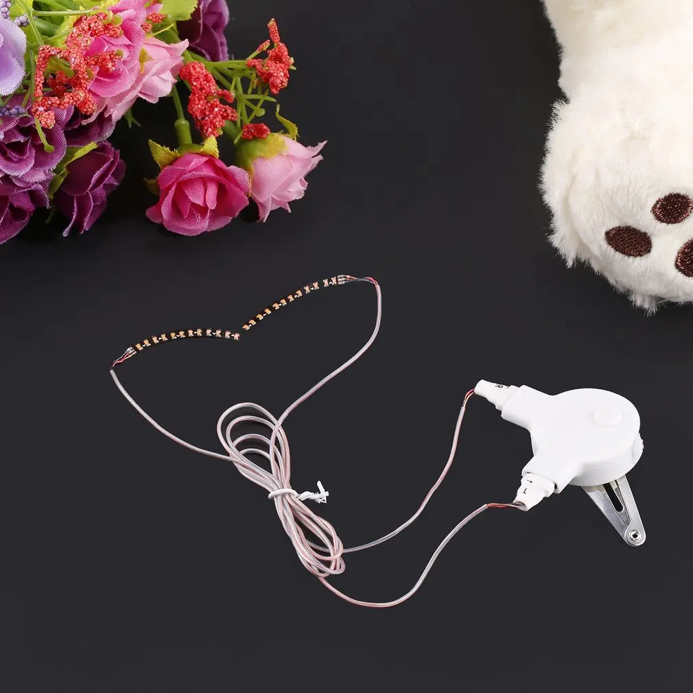 1 пара светодиодные водонепроницаемые легсветильник ресницы для макияжа |