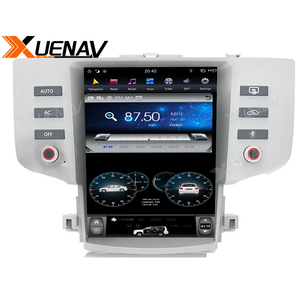 

XUENAV Android System For-TOYOTA Reiz 2005-2009 12.1 inch Car GPS Radio GPS Navigation Multimedia Player Vertical Screen