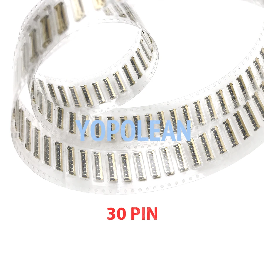 50 шт. Новый Золотой ЖК-светодиод LVDS Кабельный разъем 30pin для MacBook Air A1369 A1370 2010 2011 A1465