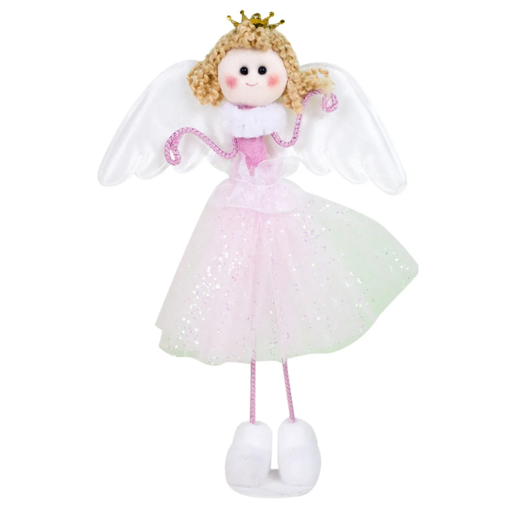 Милый ангел плюшевая кукла для девочек рождественская подвеска детский