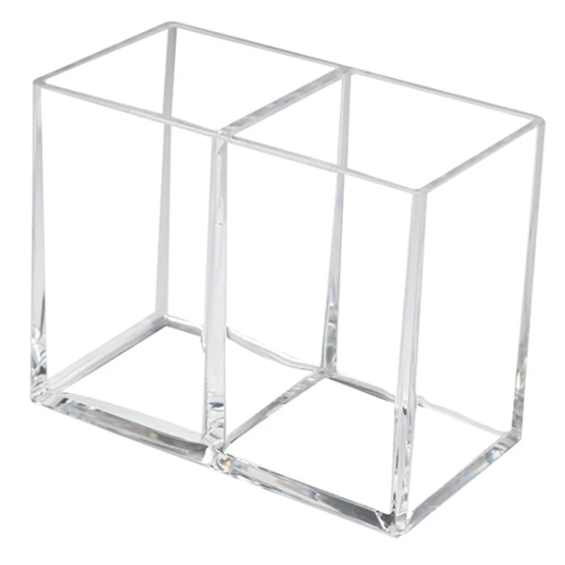 

Акриловый держатель кистей для макияжа карандашом держатель чашки для хранения косметики чехол настольные канцелярские организатор отдел...