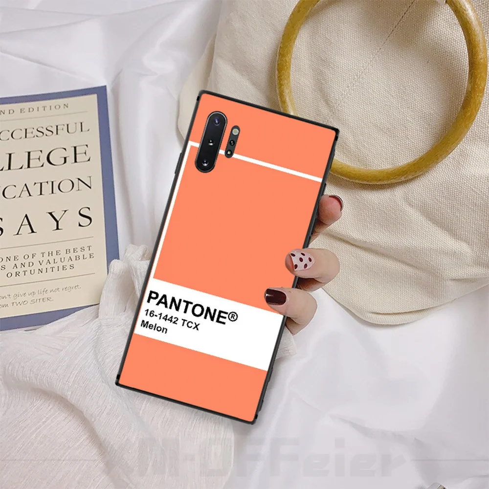 Reayou Pantone Candy Color Coque Shell Phone Case For Samsung Note4 5 7 8 9 10 Note10 Pro M10 20 30 | Мобильные телефоны и