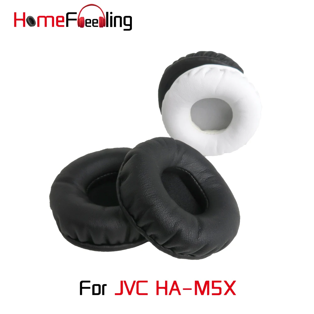 

homefeeling Ear Pads for JVC HA-M5X Headphones Super Soft Velour Ear Cushions Sheepskin Leather Earpads Replacement