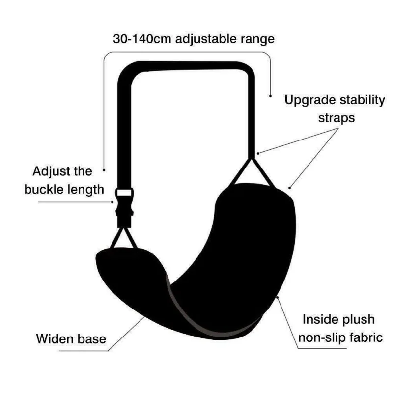 Подставка для ног гамак Портативный дорожная подставка полета ручной клади