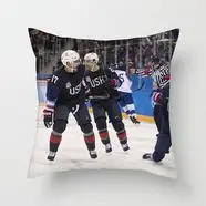 Fuwatacchi хоккейная наволочка для подушки NHL Спортивная наволочка для домашнего дивана декоративная мягкая квадратная наволочка 45*45 - Цвет: JJBZZZY0172