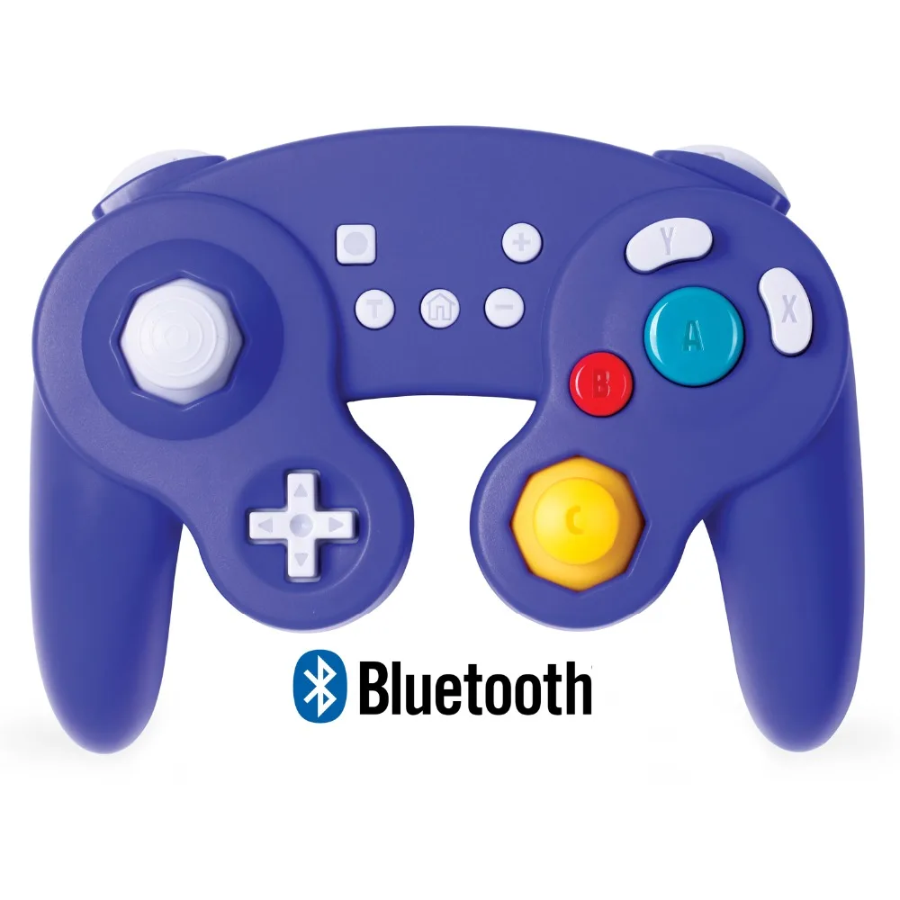 EXLENE Bluetooth беспроводной контроллер Gamecube для nintendo Switch, перезаряжаемый, управление движением/гул/турбо