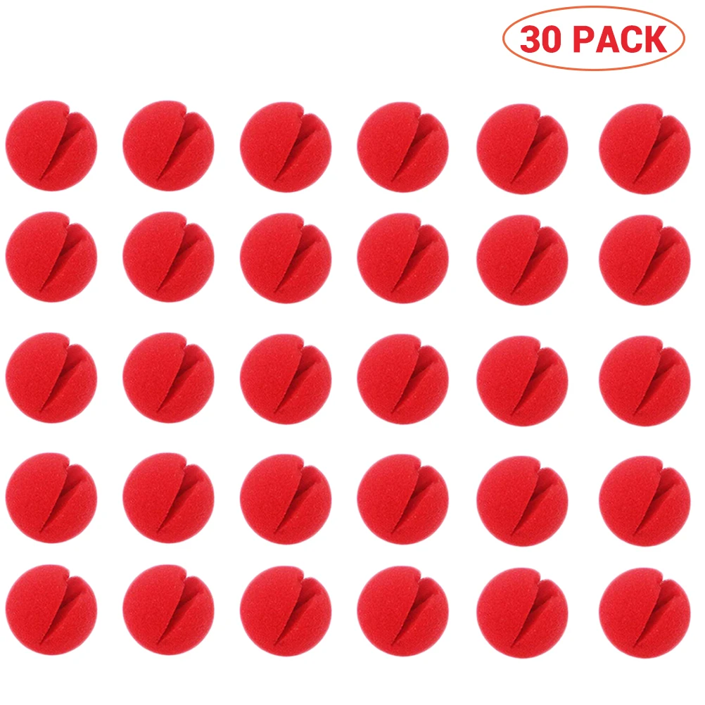 30 шт 5 см большие спонжи Красный Губка шары смешной реквизит магический клоунский