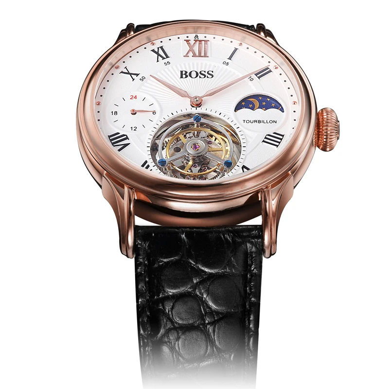 BOSS Германия часы для мужчин люксовый бренд Ограниченная серия автоматический