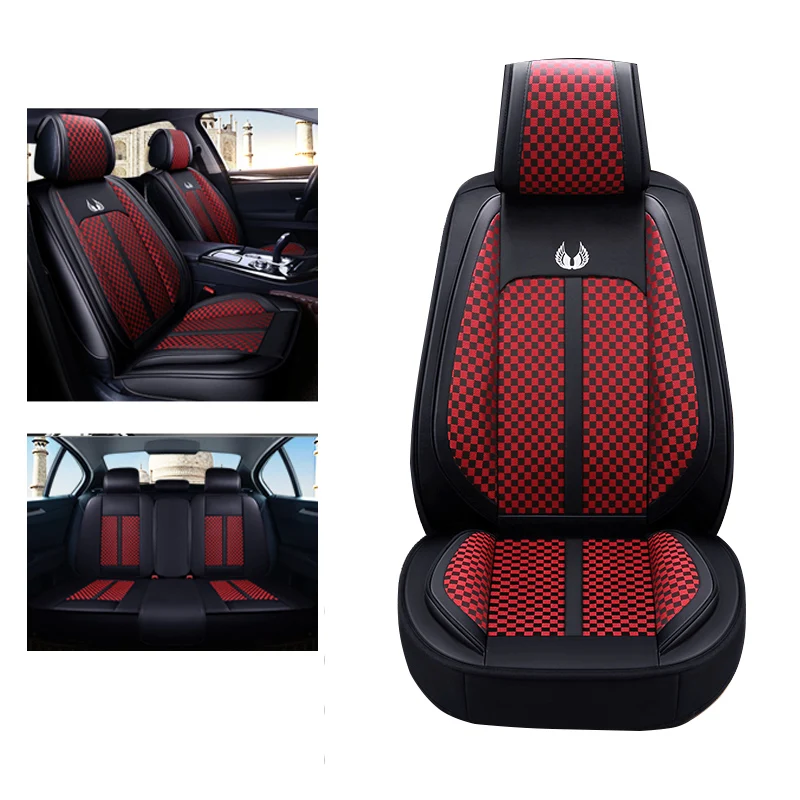 Red Сиденья для Mitsubishi Outlander 3 Xl Pajero 2 3 4 спортивные Mg Zs Mg3 Mg6 2007 2008 2010 2011 - Название цвета: Red