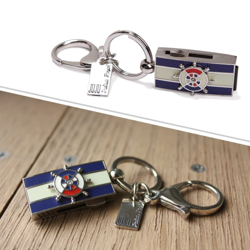 Модный металлический флэш накопитель USB2.0 в морском стиле с логотипом на заказ|USB