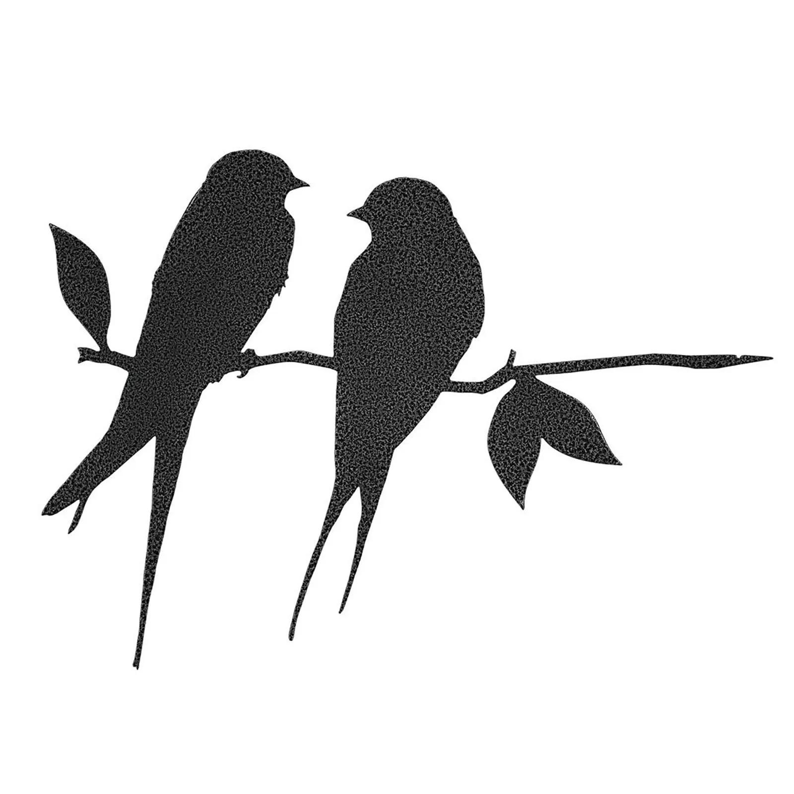 

Top Selling Barn Swallows (love Birds) Metal Tree Art Metal Bird Garden Steel Silver Support Wholesale And Dropshipping Z$Y0608