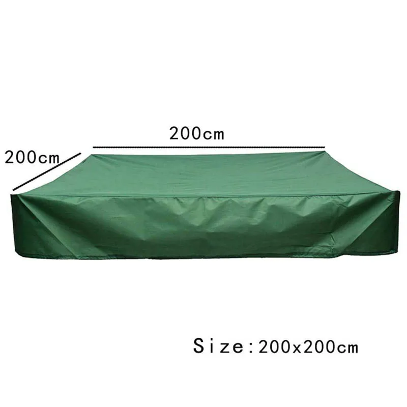 

Bath dustproof cloth waterproof Oxford cloth dustproof cover canopy drawstring sandbox sandpit dustproof cover