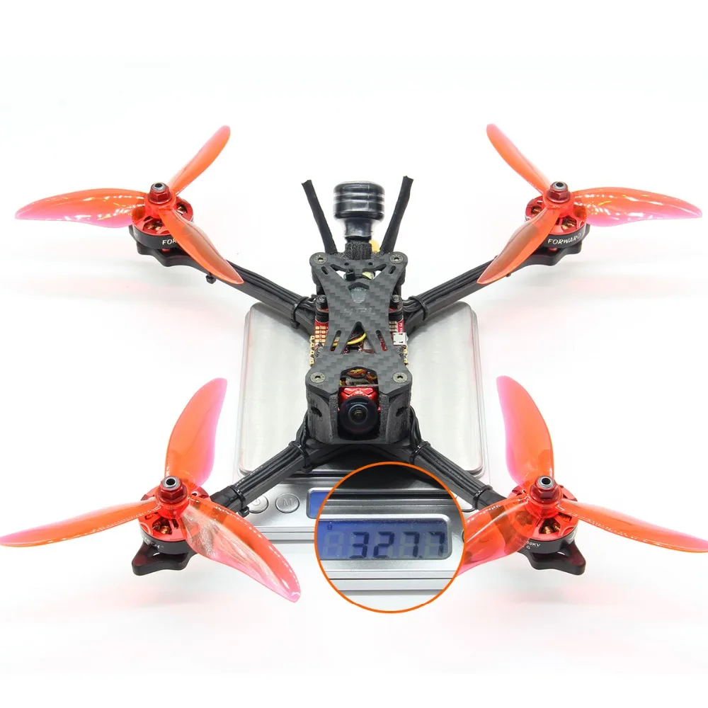 HGLRC Wind5 4S/6S FPV гоночный Дрон мощный F7 FC 2306 2450/кв бесщеточный двигатель Blheli32 60A 4 в 1 ESC карбоновая рама