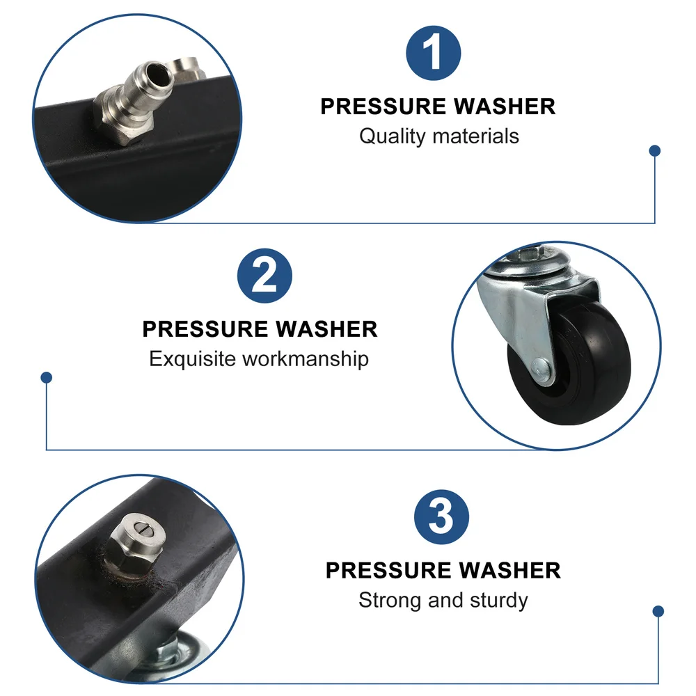

Pressure Washer Undercarriage Cleaner Car Wash Water Broom Car Washing Tool