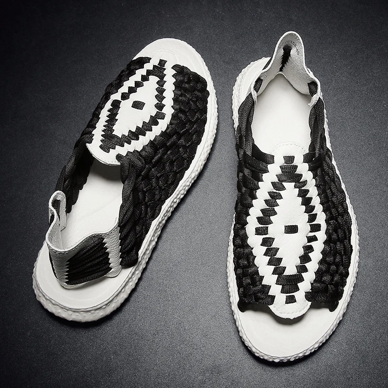 

mujerbeach male flip fashion new Breathable slip work hombre wear Light blade Man Casual men's playa zapatillas mesh for