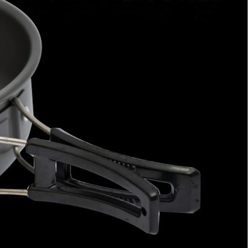 

22cm Outdoor Portable Pan Small Frying Pan Camping Picnic Cookware Non-stick Pan Cooking Tableware Camping Utensils