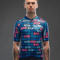 hunter cycling jersey men%e2%80%98s short sleeve shirt breathable summer mtb team triathlon shirt tops quick dry maillot ciclismo hombre