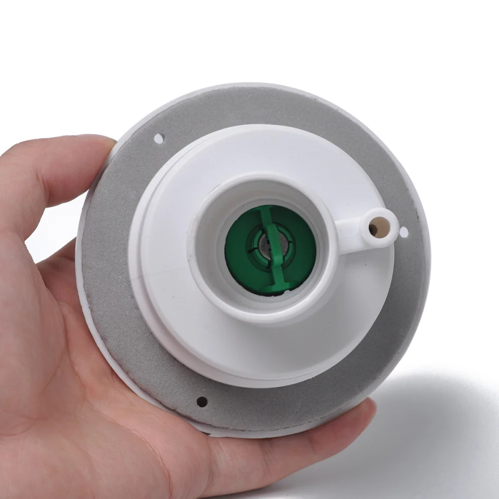 

Gravity Water Inlet Fill Dish Hatch with Lock for RV Camper Trailer (Black)