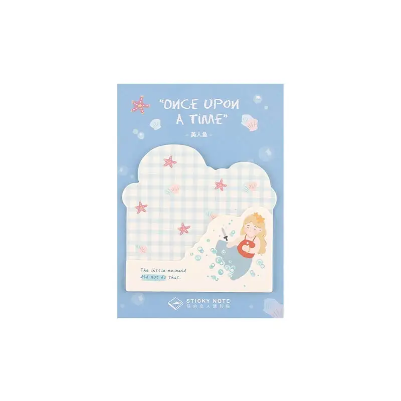 

30sheets/pack Fairy Stories Kawaii Sticky Notes Memo Pad School Supplies Planner Stickers Stationery