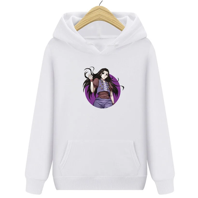 

winter killua hoodie Anime Hoodies unisex Women Ullzang student style Harajuku Sweatshirt casual Graphic Hoody