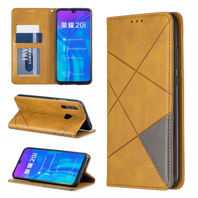 Флип чехлы для huawei P30 Pro P20 Lite 2019 чехол кошелек мобильного телефона на P Smart Plus Z TPU