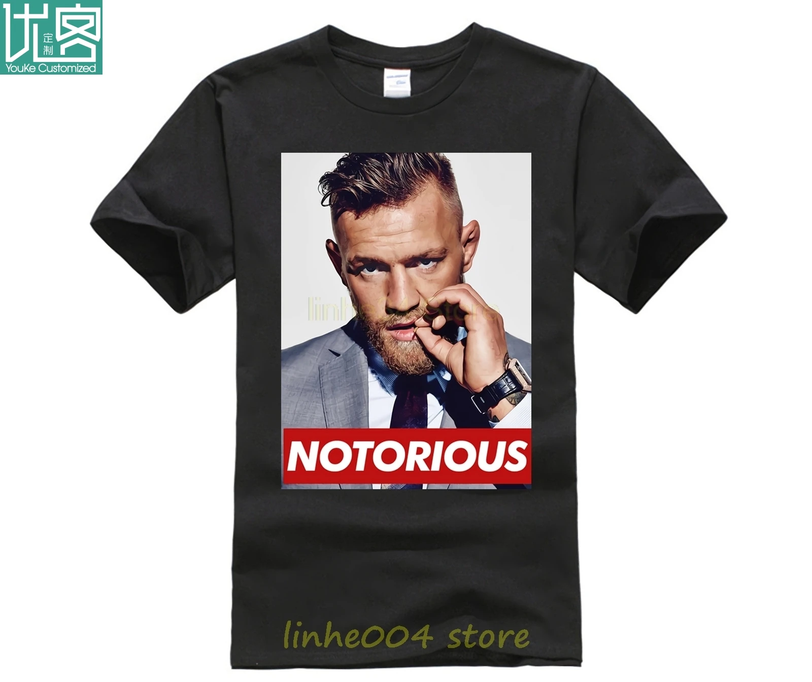 MMA Conor Mcgregor футболка с изображением Рокки Бальбоа боксерская CONOR MCGREGOR известная