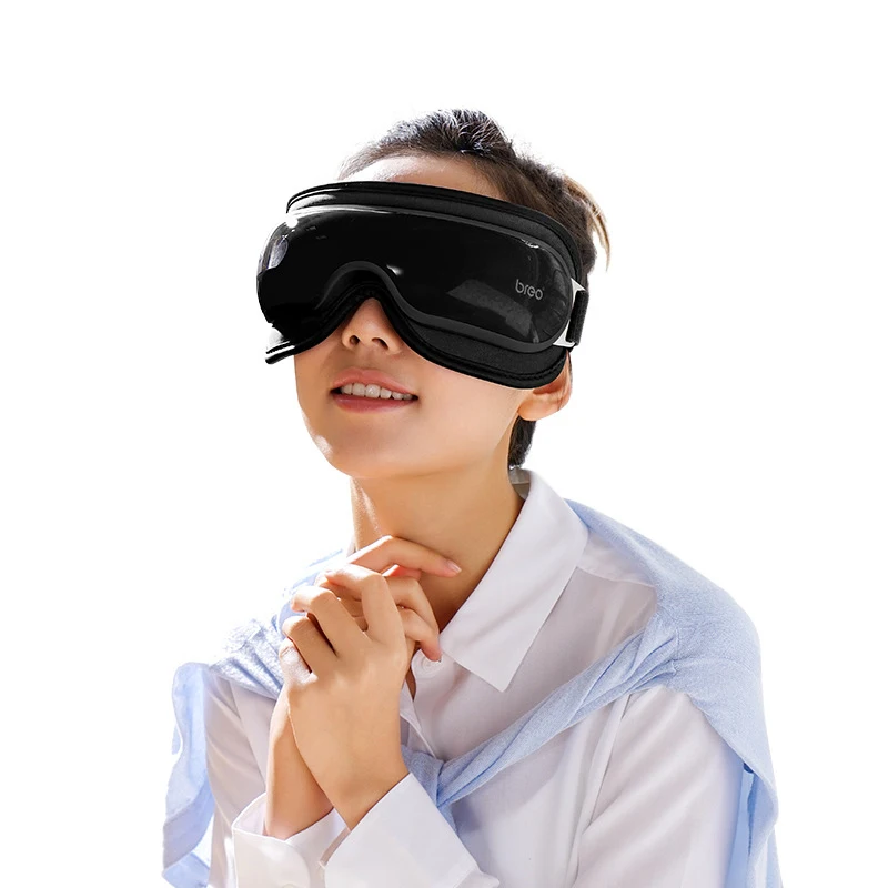 

Bro Smart Eye Massage thermostatique compresse air comprim massage hyginique Eye Protector Black and White exclusive gift