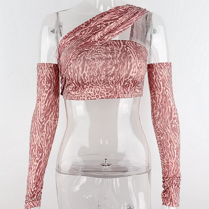 

Fashion Vintage Cottagecore Print Sexy Backless Women Tank Tops with Sleeve Goth Y2k Tops Skew Collar Slim Summer Streetwear