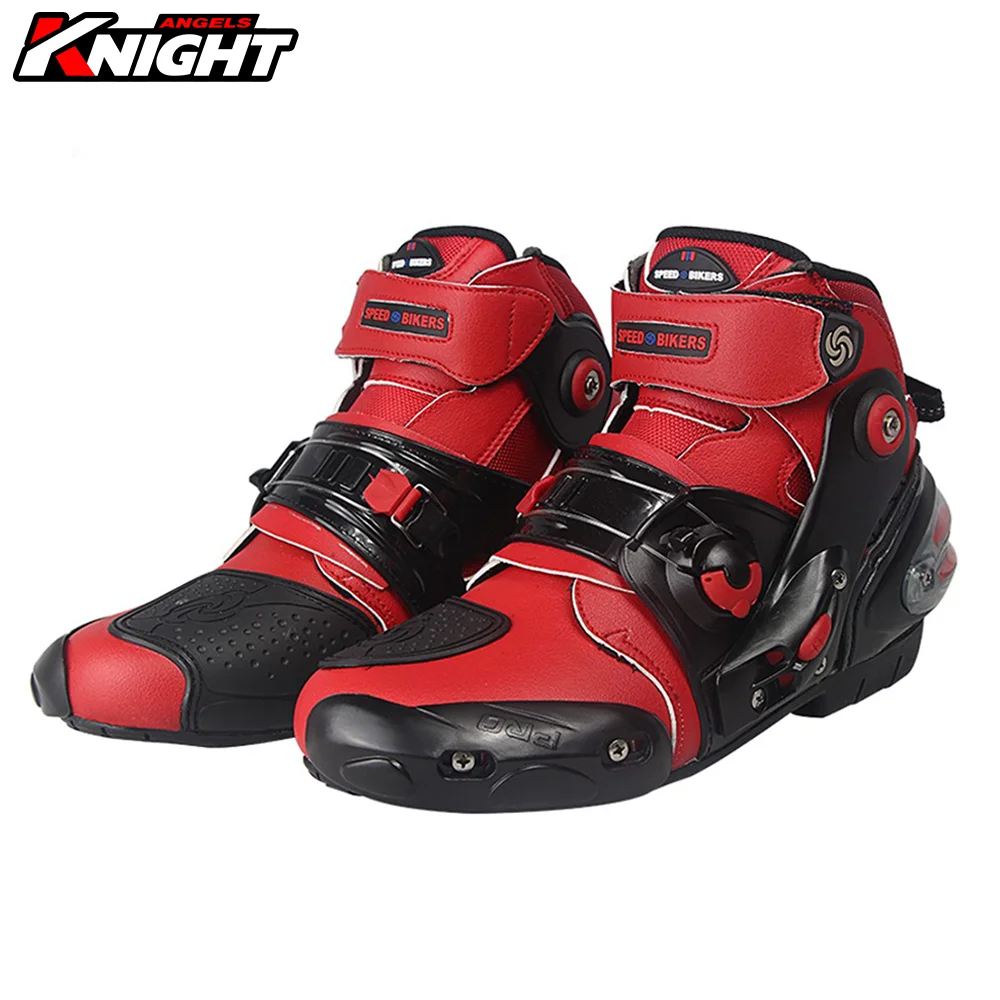 

Waterproof Motorcycle Boots Leather Men Protective Boots Motocross Active Axis Motorcycle Ankle Shoes Motorbike Moto Boots