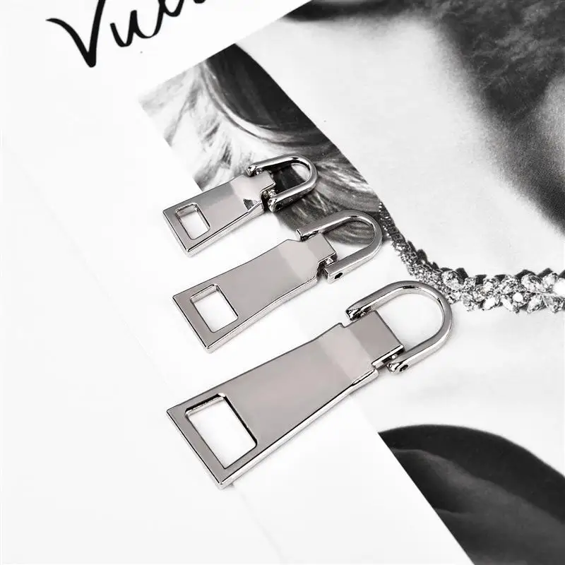 1 шт. 8 #5 #3 # Съемные Металлические съемники на молнии для слайдеров ремонт голове