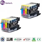 8PK LC17 LC77 LC79 LC450 LC1280 чернильный картридж для Brother MFC J430W J825DW J5910DW J625DW J6510DW J6710DW J6910DW J6710DW