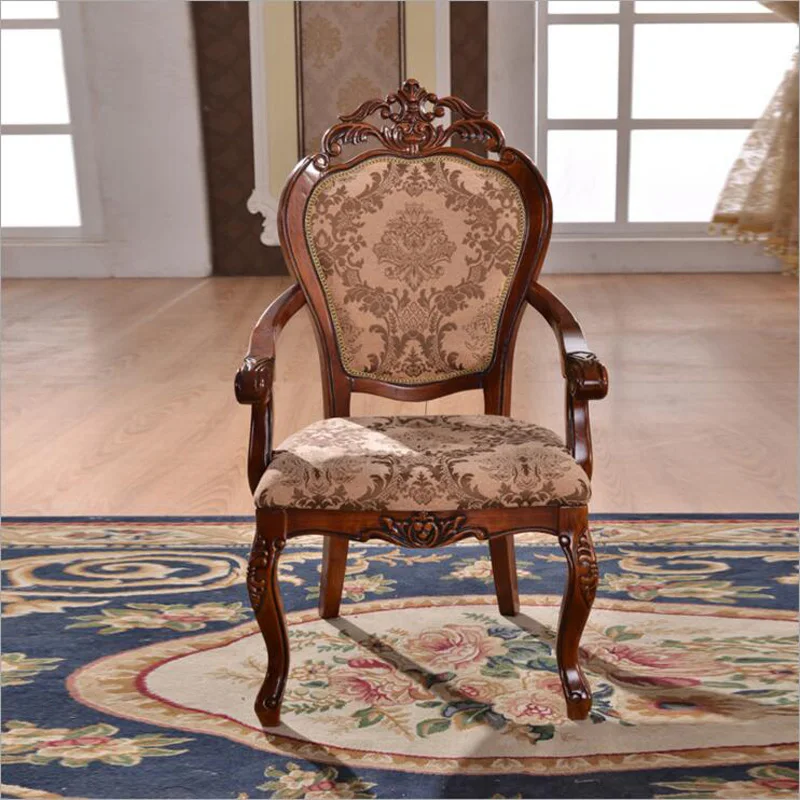 Высококачественный Европейский современный обеденный стул компьютерное кресло