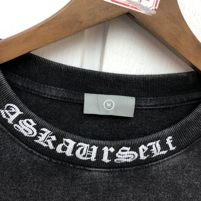2022fw ASKYURSELF T Shirt Men Women Best Quality T-shirts Oversize Tee Tops | Мужская одежда