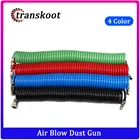 1 шт. 29,5 футов на 14 дюйма отдачи воздушный шланг, воздушный компрессор шланг с поворотными концами быстрого адаптера и фитинги для ограничителей изгиба