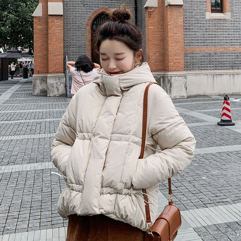 

Women Winter Jacket With Fur collar Warm Hooded Female Winter Coat Long Parka Women Outwear Camperas new arrival women down coat