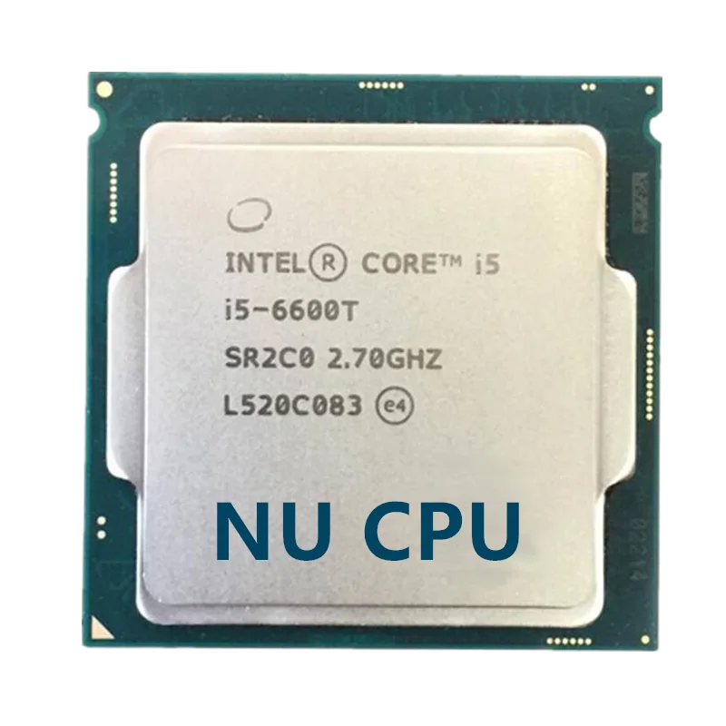 

Процессор Intel Core i5-6600T i5 6600T 2,7 ГГц четырехъядерный четырехпоточный ЦПУ Процессор 6 Мб 35 Вт LGA 1151