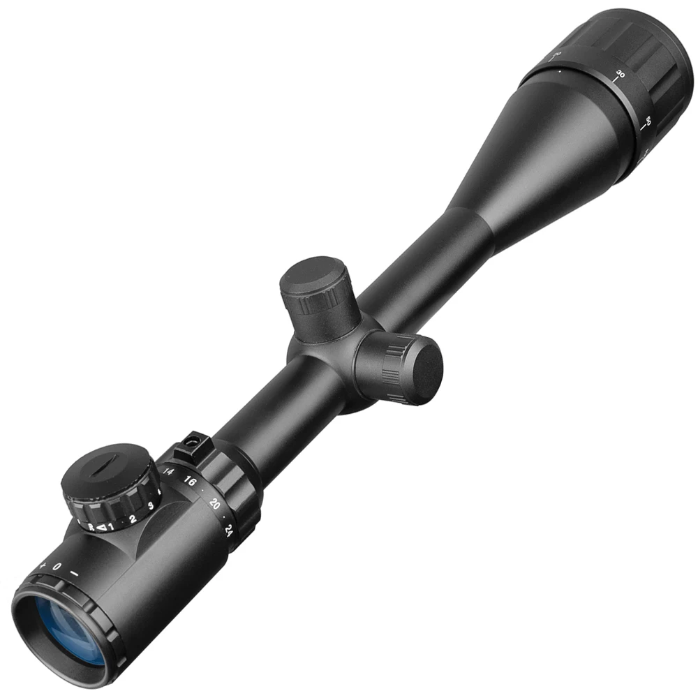 6-24X50 AOE Riflescope Регулируемый зеленый красный точечный охотничий светильник тактический прицел оптический прицел охотничьи прицелы Воздушный пистолет