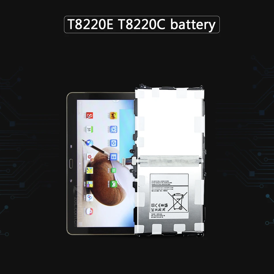 Прочный планшетный аккумулятор KiKiss 8200 мАч для Samsung GALAXY Note 10 1 SM P600 P601 P605 P607 T520 T525 P602