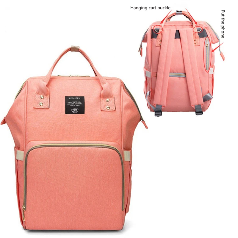 Сумка для подгузников мам Большая вместительная сумка рюкзак путешествий с