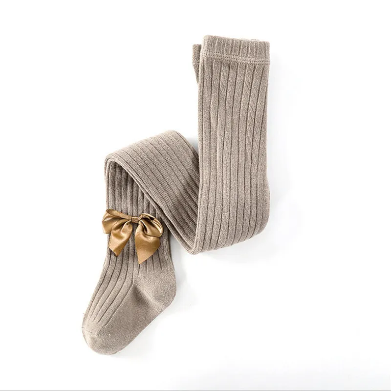 Новые брендовые милые хлопковые колготки принцессы для маленьких девочек зимние